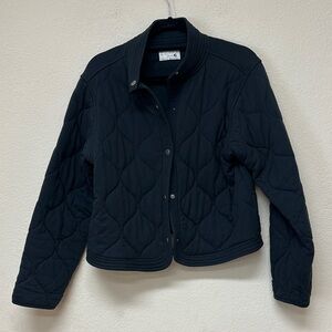 Z Supply womans Quilted Black Jacket size M